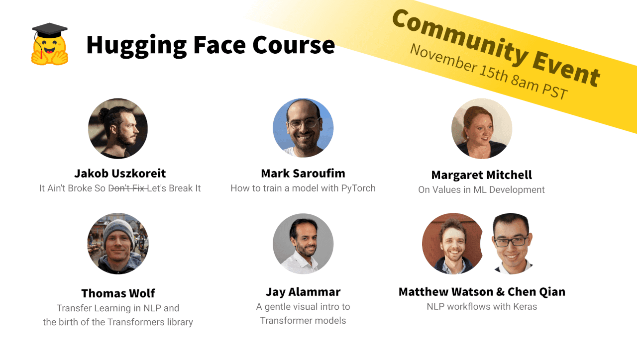 Course Launch Community Event