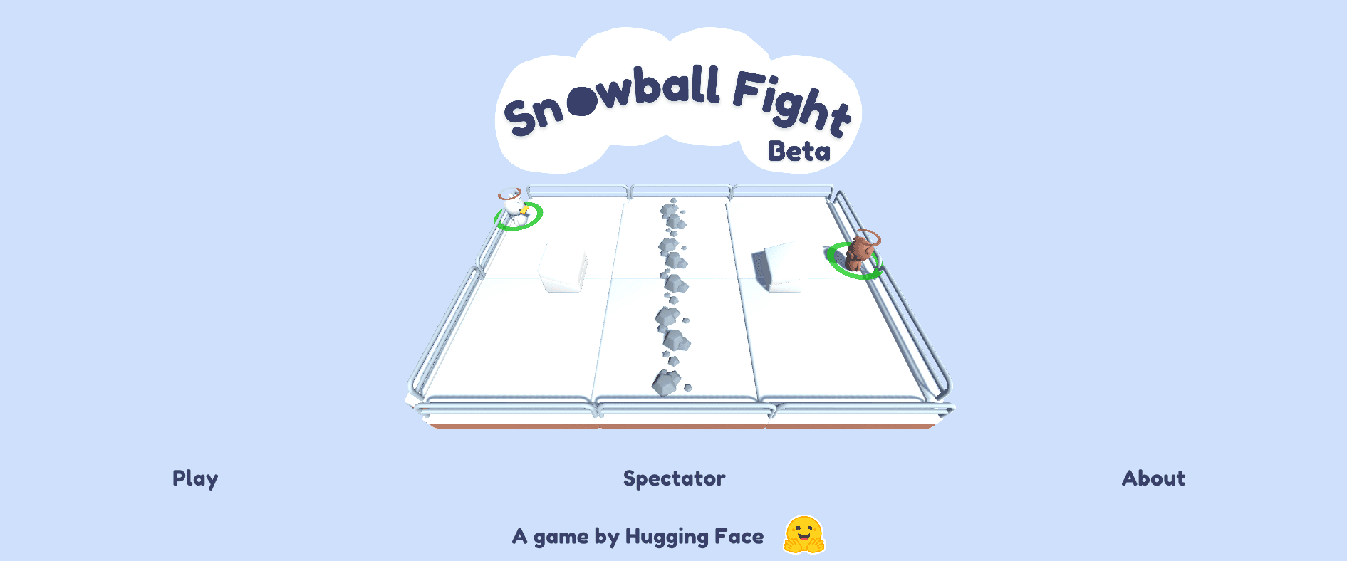 Introducing Snowball Fight ☃️, our first ML-Agents environment