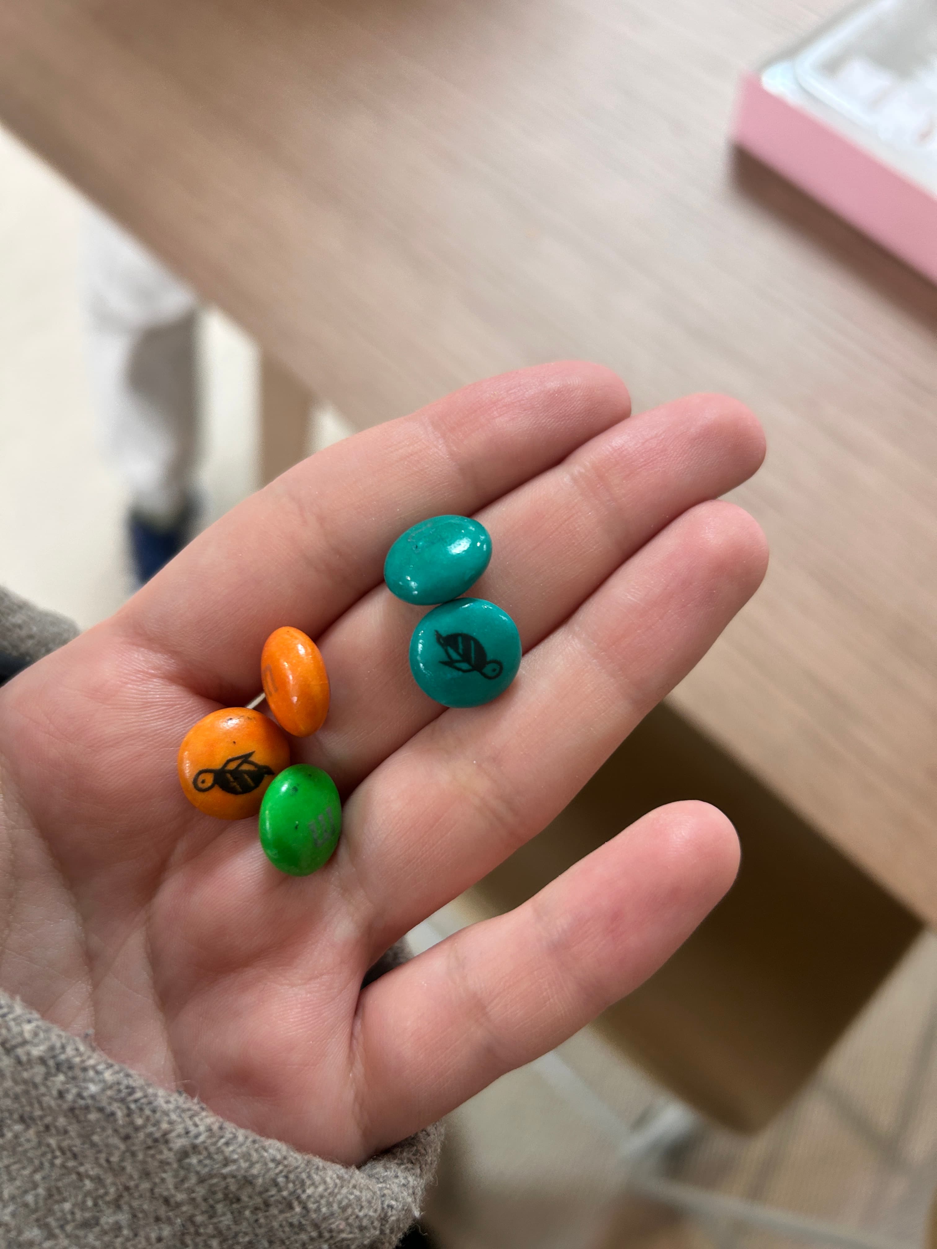 candies on hand