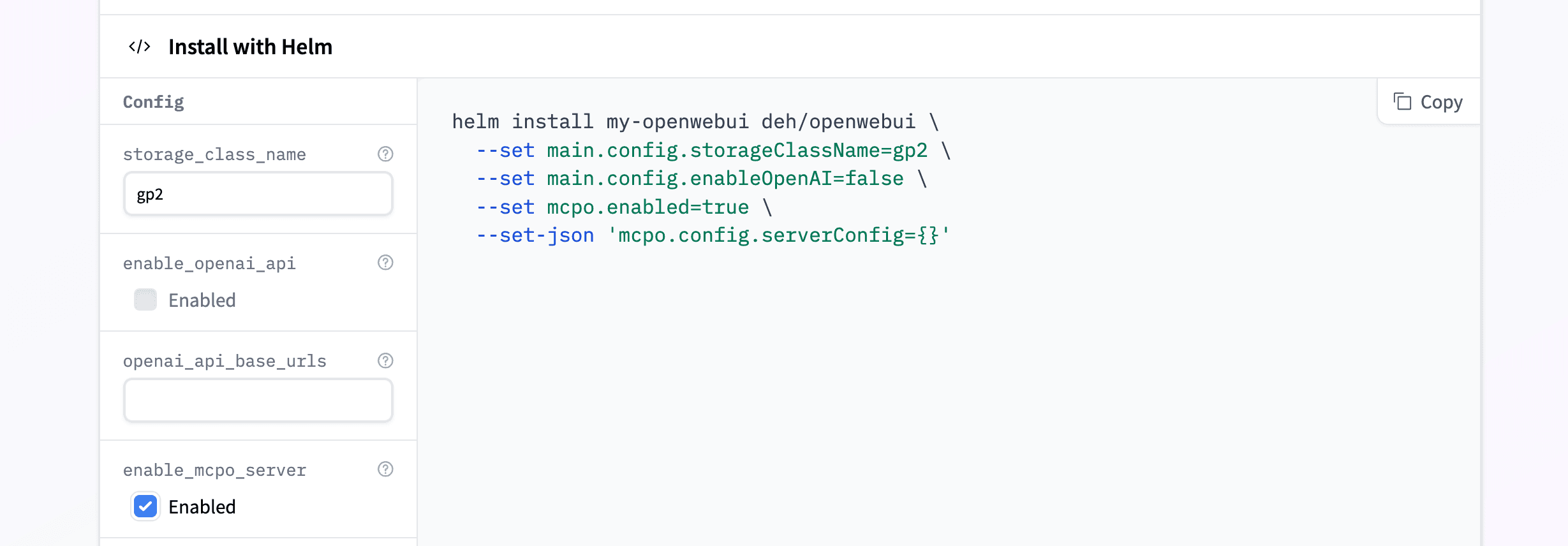 Deployment instructions for OpenWebUI on Dell AI Server