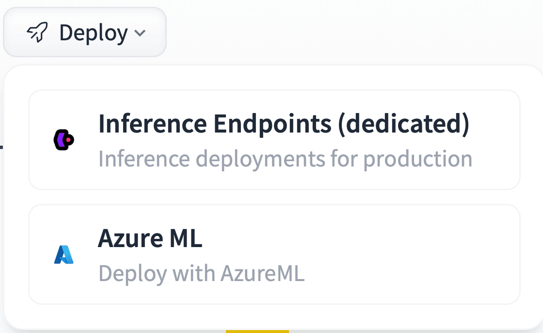 Inference Endpoint (dedicated)