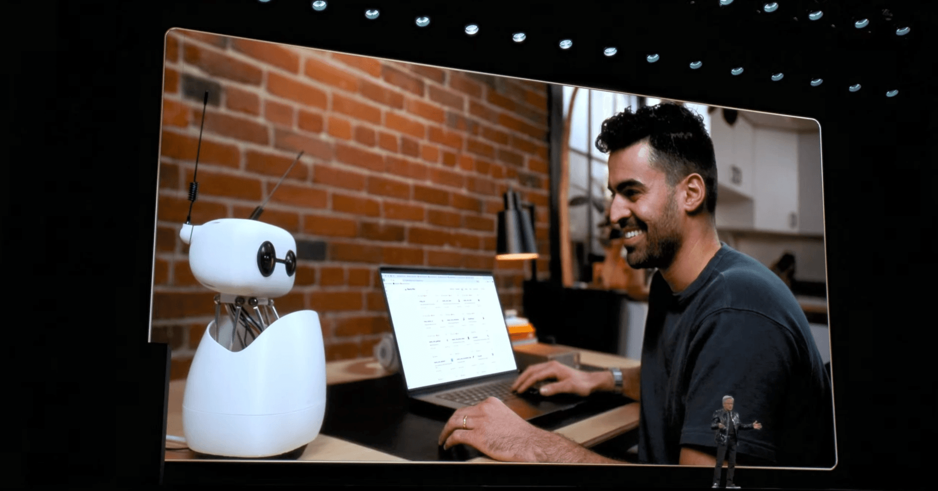 NVIDIA creates real world agents with DGX Spark and Reachy Mini at the CES 2026 Keynote