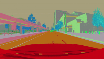 Segmentation map input
