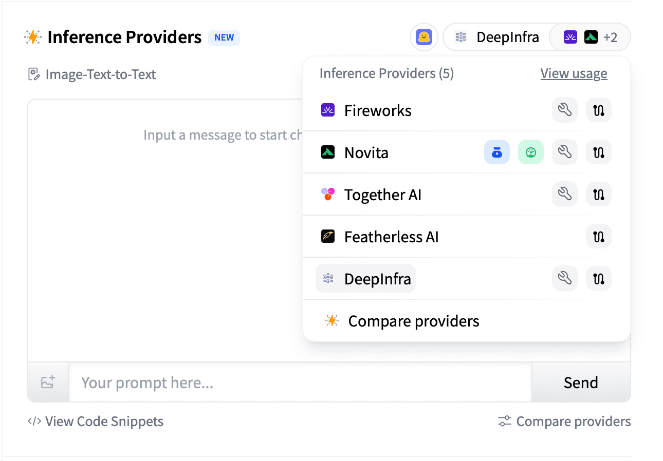 Inference Providers
