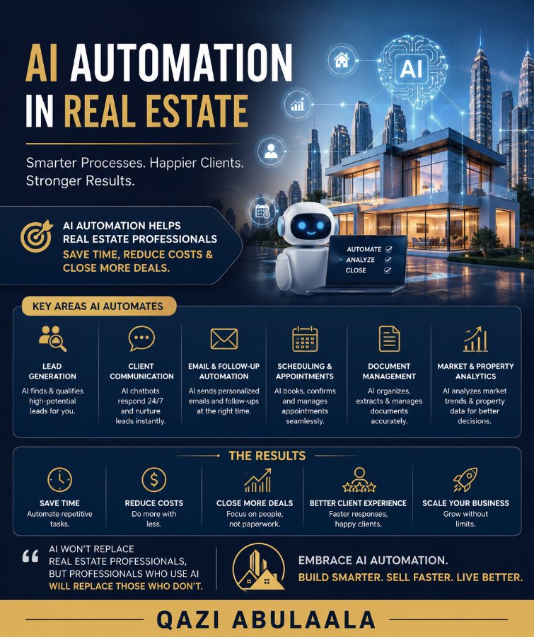 AI powerd real estate assistance - automatisation pour automation