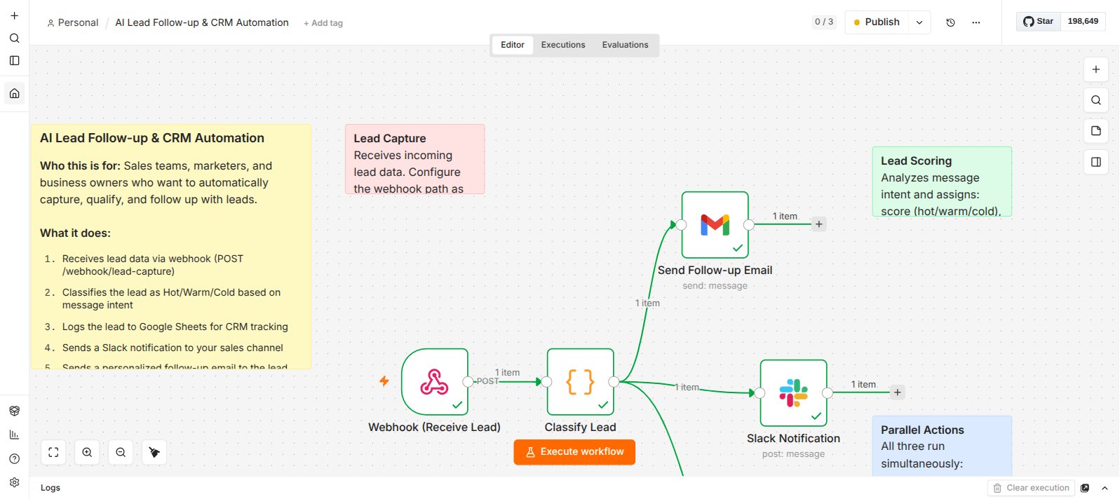 AI Lead Follow-up & CRM Automation - automatisation pour crm